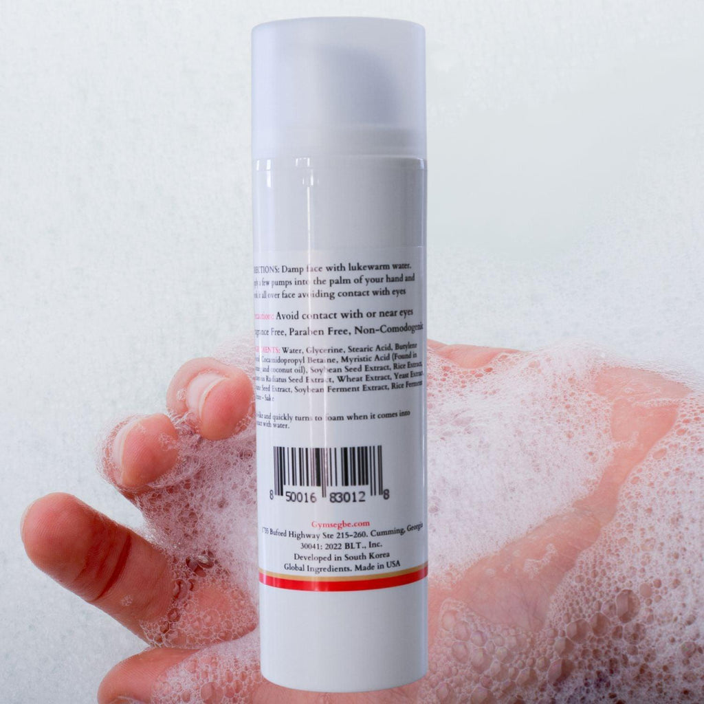 Rice Extract Brightening Gel Cleanser — Korean Science, Gentle Formula