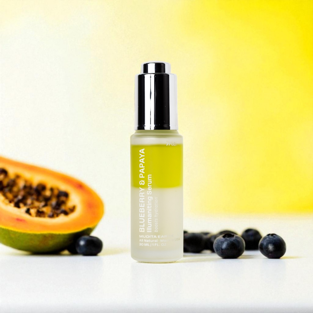 Blueberry & Papaya Glow Serum — Brightening & Antioxidant Boost