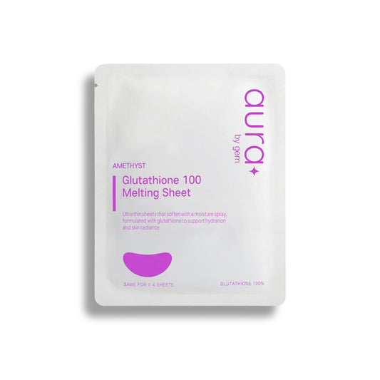 Glutathione Melting Sheet Mask — Brightening & Glow Boost | Aura by Gem
