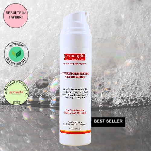 Rice Extract Brightening Gel Cleanser — Korean Science, Gentle Formula