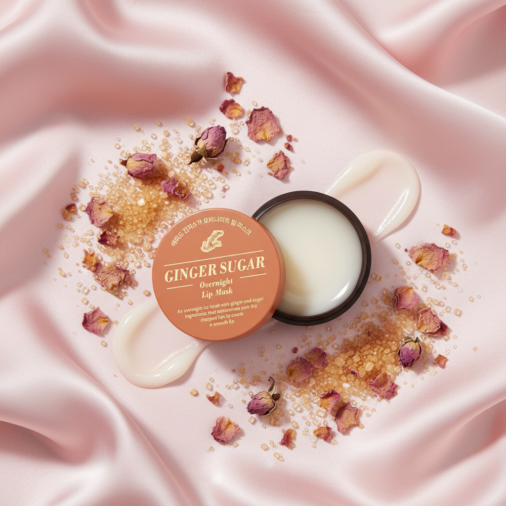 ETUDE Ginger Sugar Lip Mask lifestyle K-beauty