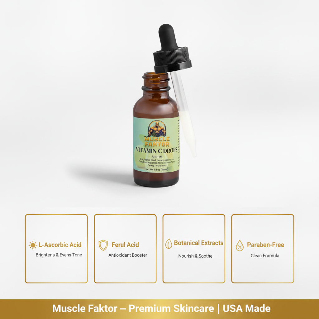 Vitamin C Brightening Serum — L-Ascorbic Acid + Ácido Férulico